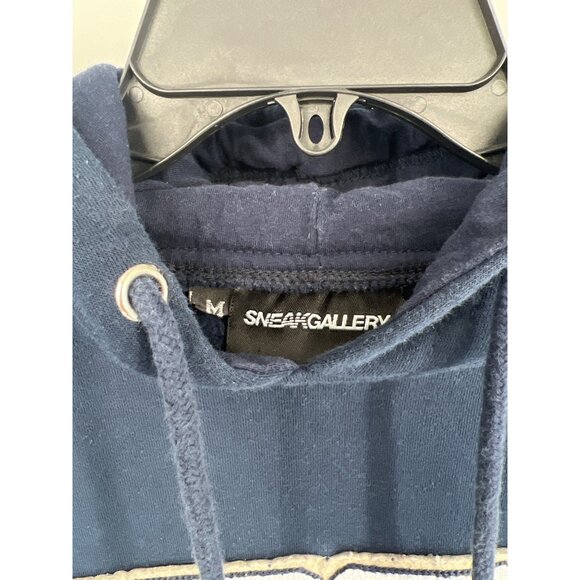 Sneakgallery Unisex Sweatsuit Size Medium GOAT Blue Hoodie and Sweatpants Fleece - Picture 2 of 5